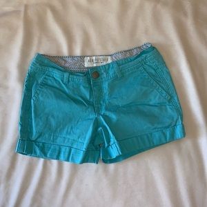 blue aeropostale shorts!